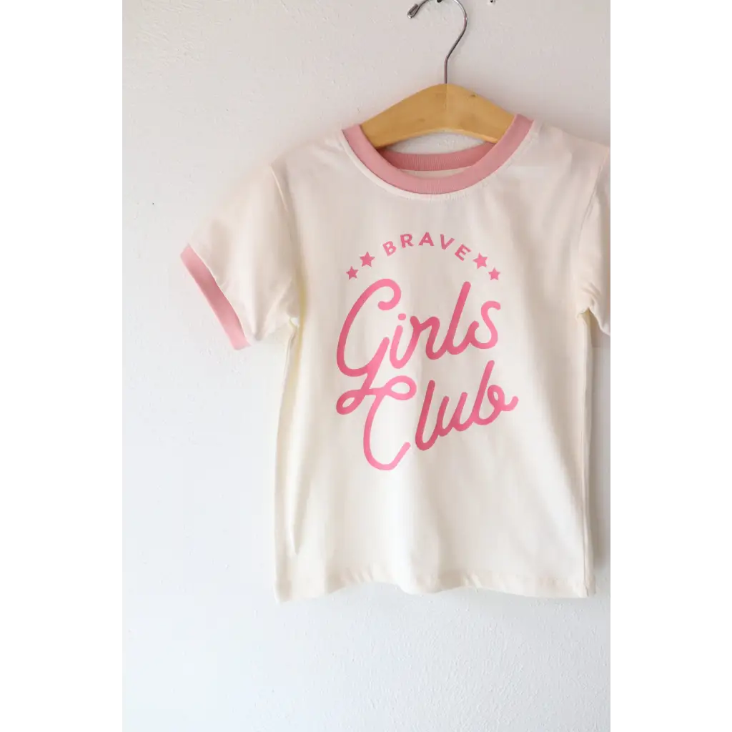 Organic Girls Brave Girls Club Ringer T-shirt