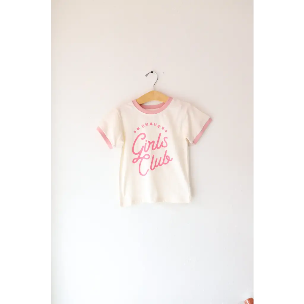 Organic Girls Brave Girls Club Ringer T-shirt