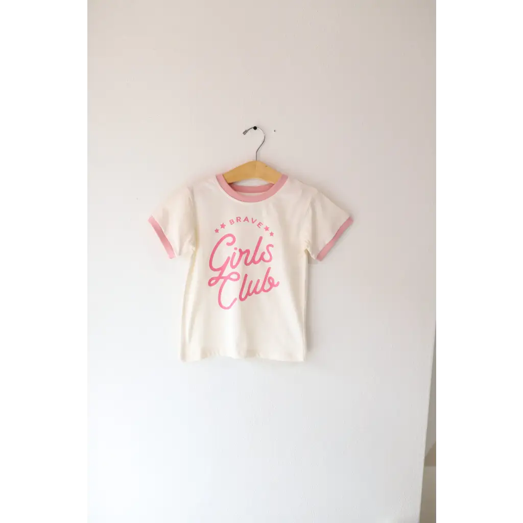Organic Girls Brave Girls Club Ringer T-shirt