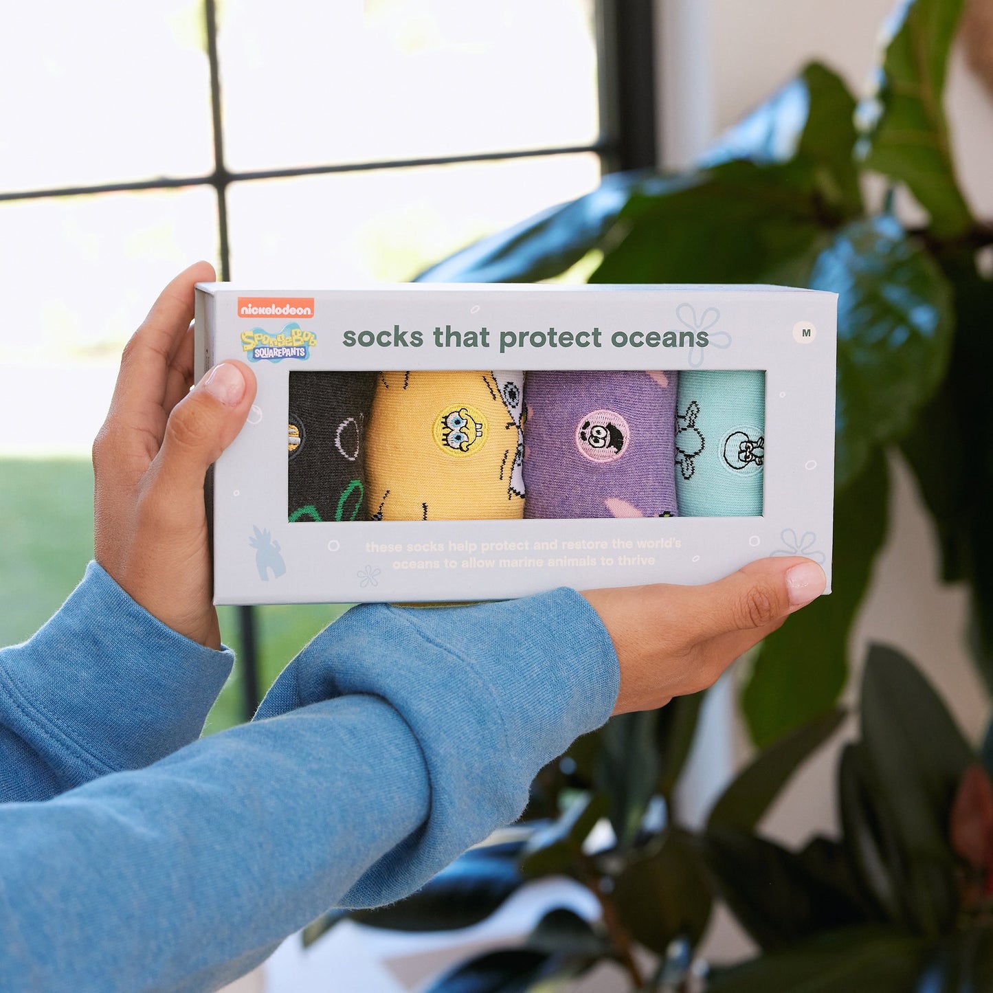 Adult SpongeBob Socks that Protect Oceans