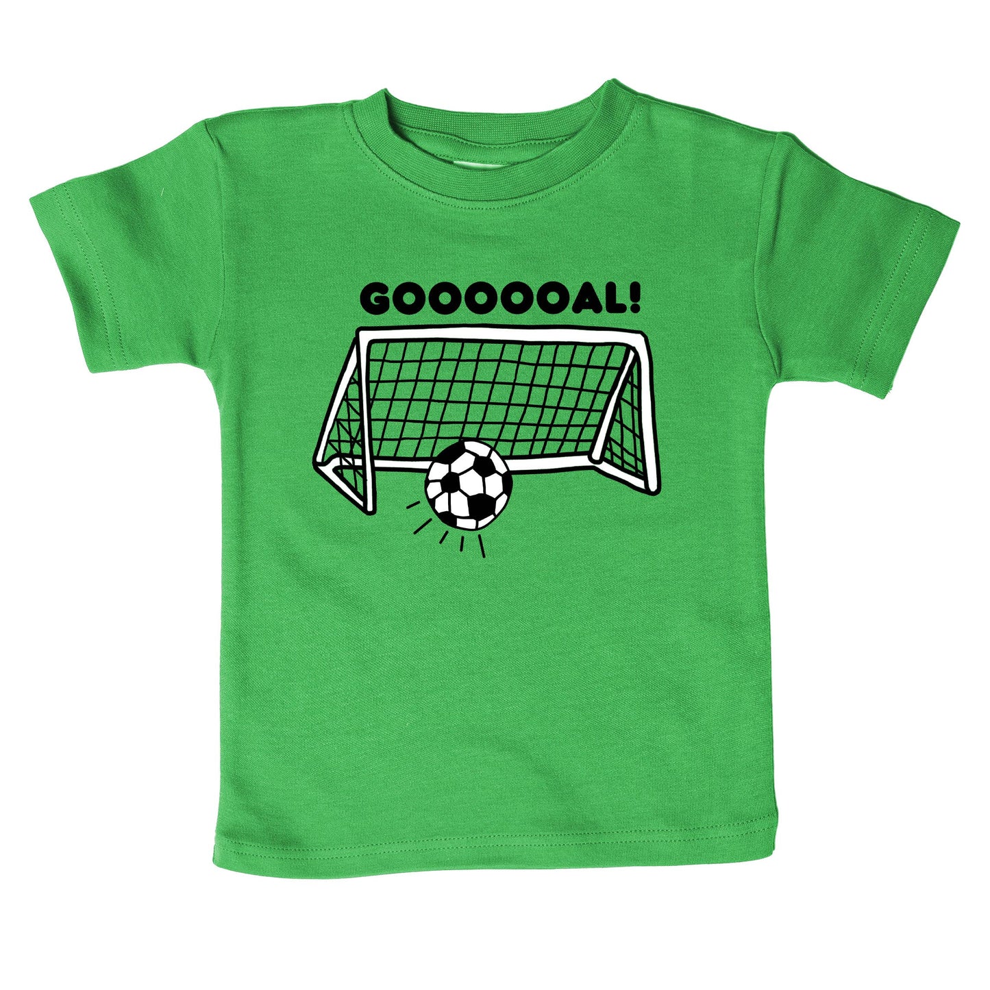 Organic Cotton Toddler Graphic TShirt - Soccer Goal