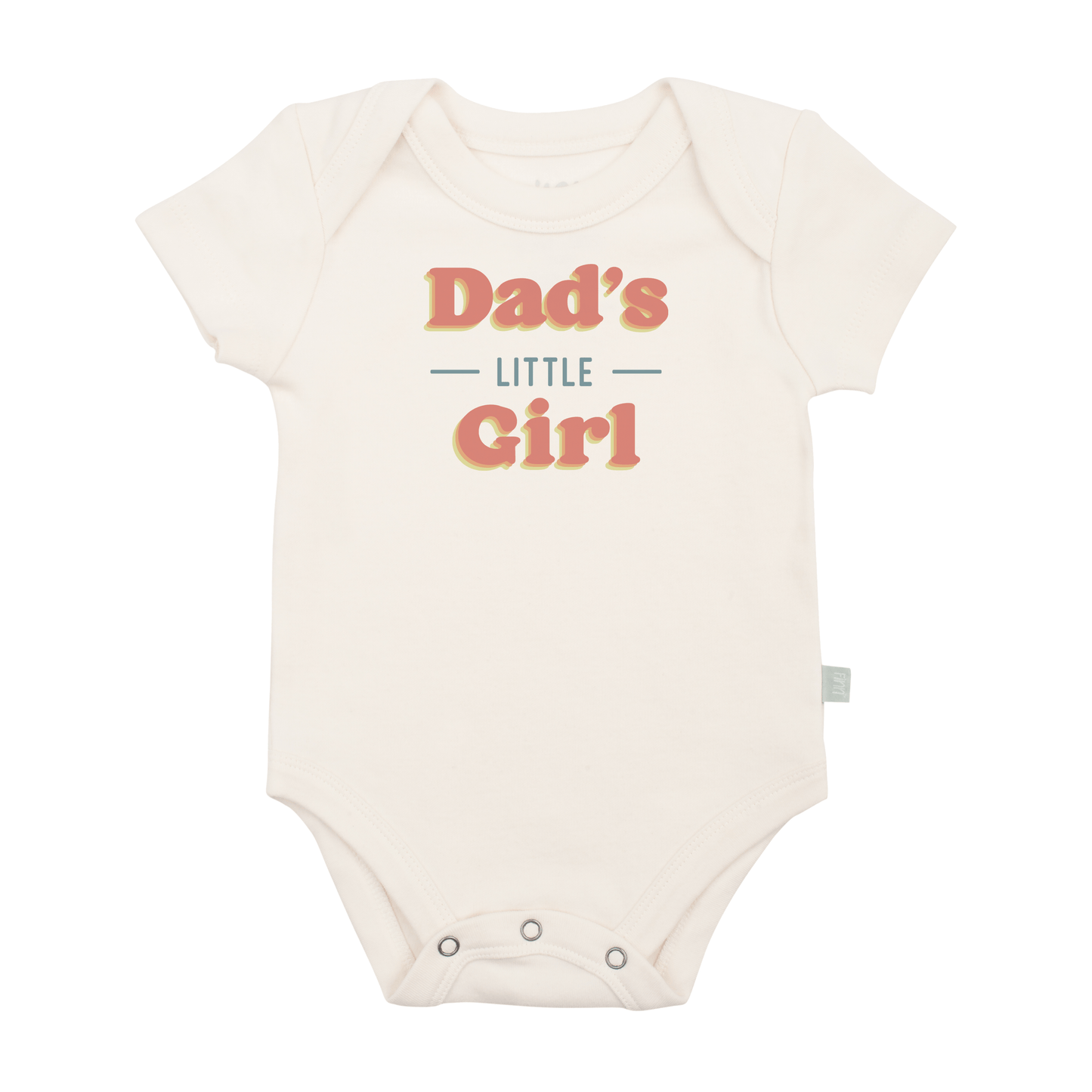Organic Baby Graphic Bodysuit - Dad's Little Girl