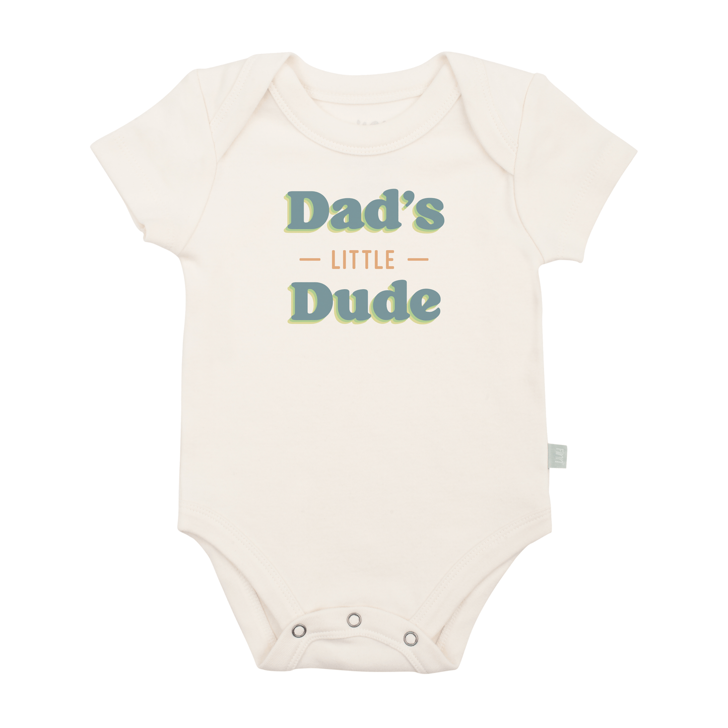 Organic Baby Graphic Bodysuit - Dads Little Dude