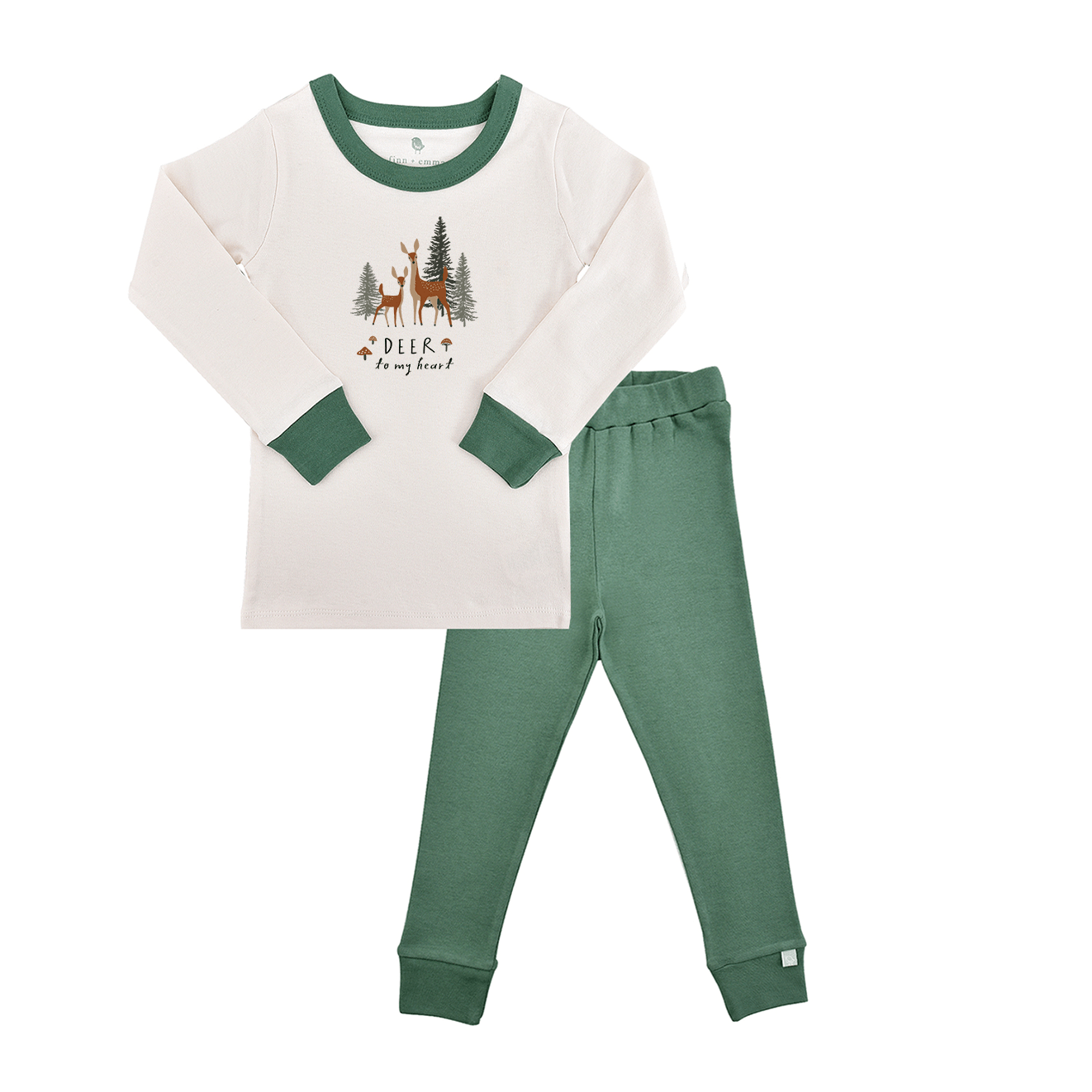 Organic Baby & Toddler Pajamas - Deer to My Heart