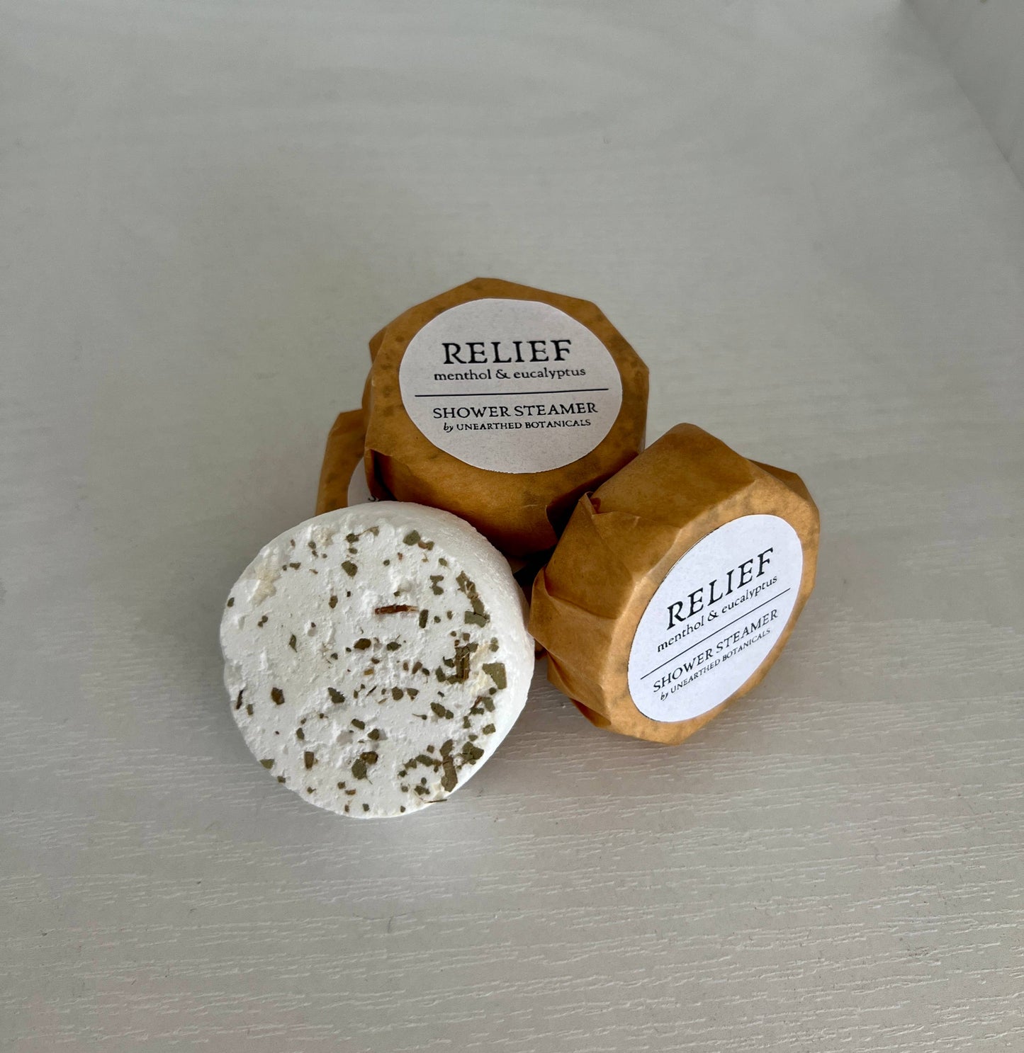 Menthol & Eucalyptus Botanical Shower Steamer - Relief