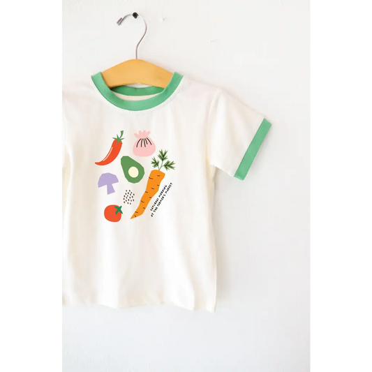Organic Kids Farmer's Market Graphic T-Shirt