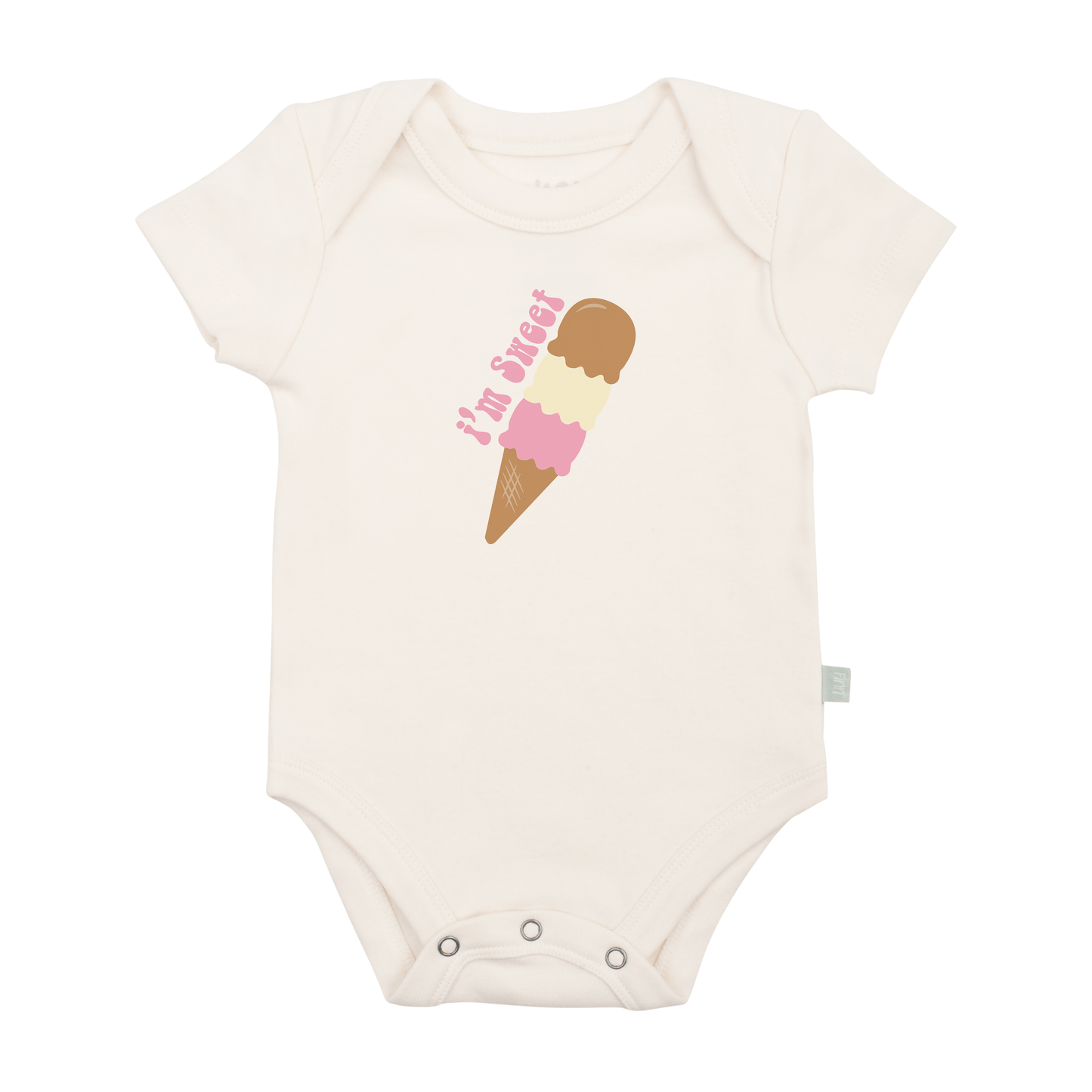 Organic Baby Graphic Bodysuit - I'm Sweet