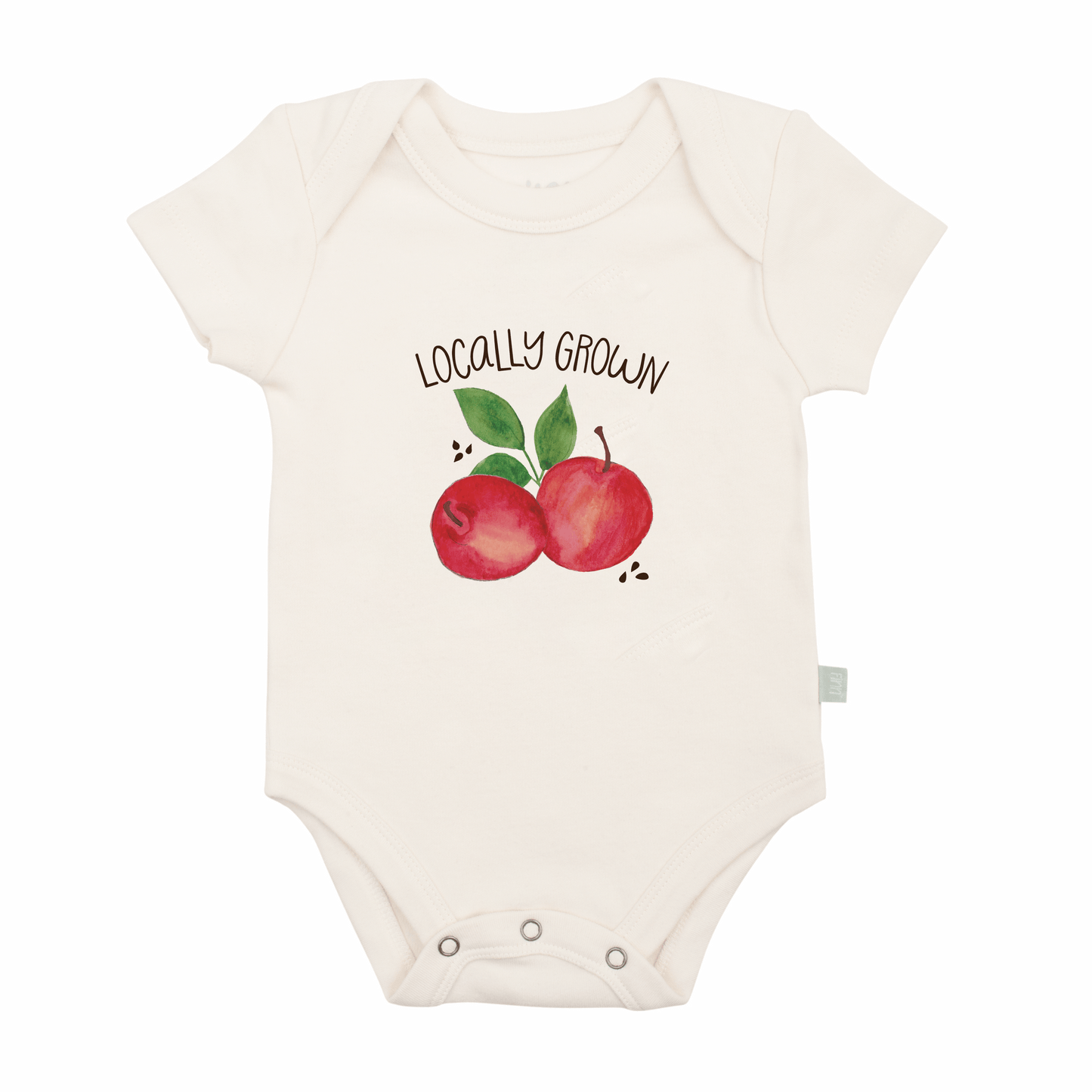 Organic Baby Graphic Bodysuit - Locally Grown
