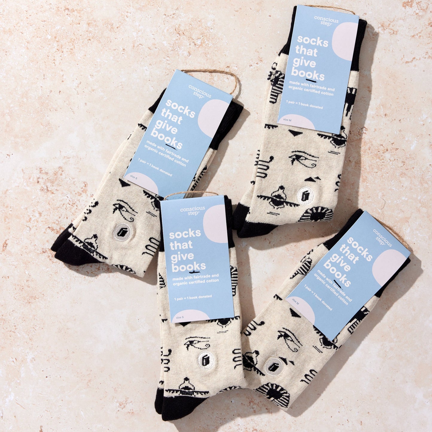 Adult Socks that Give Books