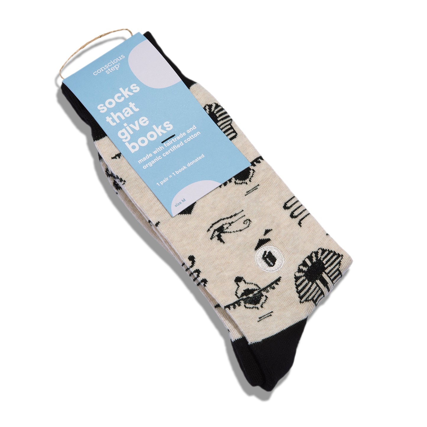 Adult Socks that Give Books