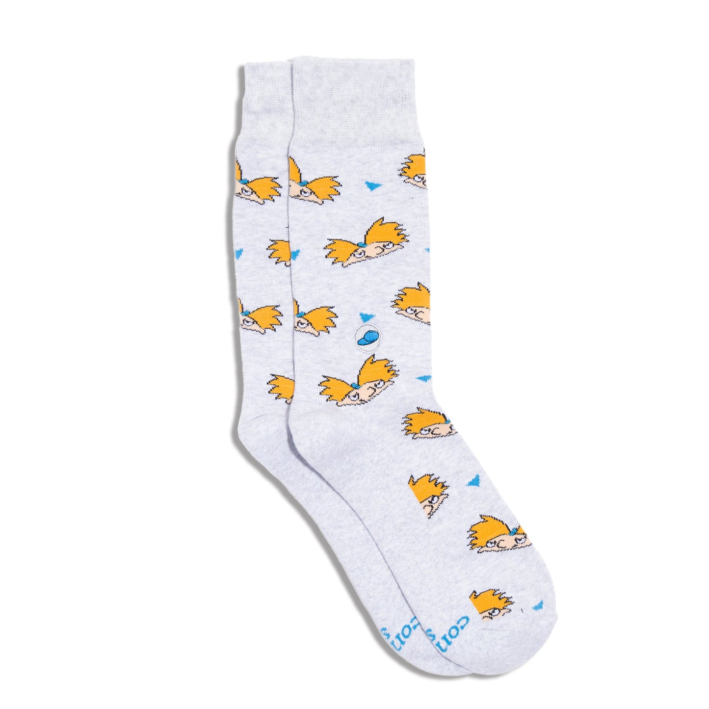 Hey Arnold Adult Socks that Give Books
