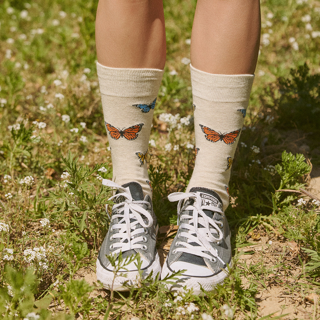 Adult Socks that Protect Butterflies