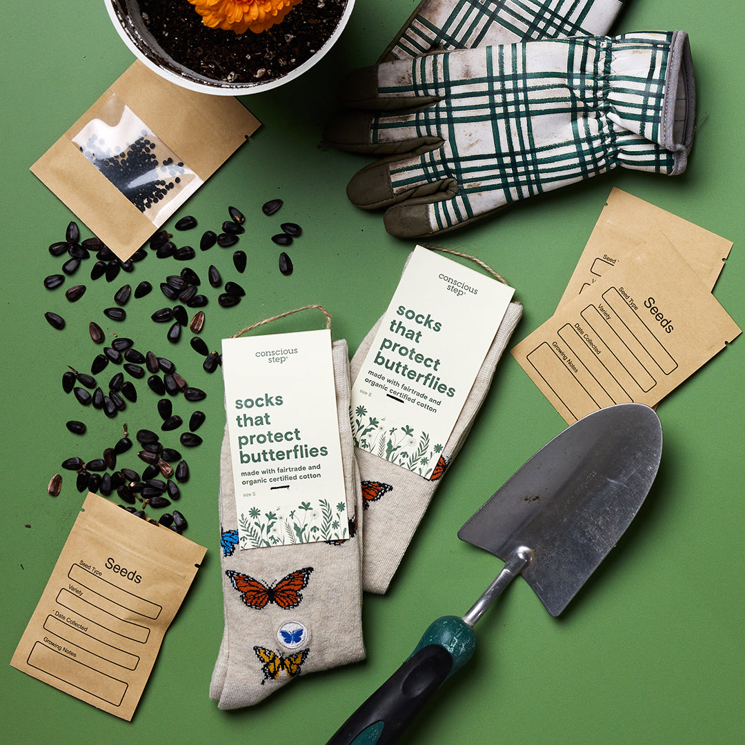 Adult Socks that Protect Butterflies