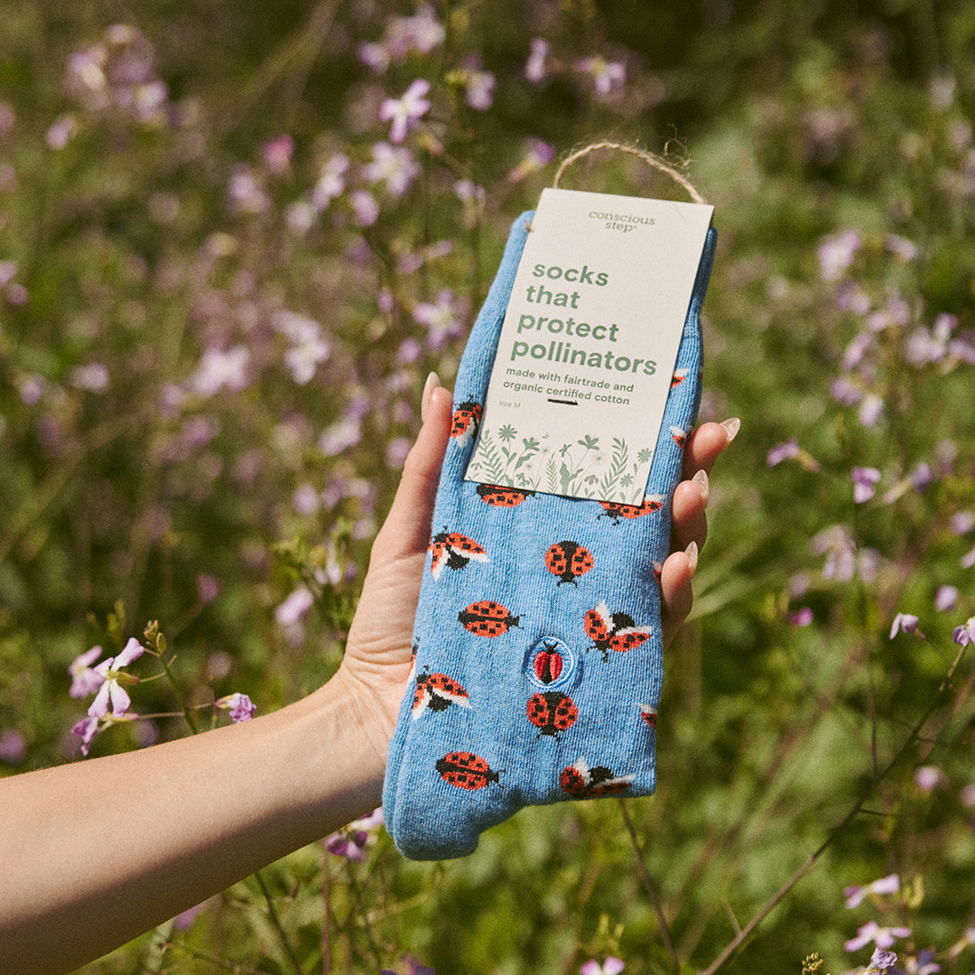 Adult Socks that Protect Pollinators