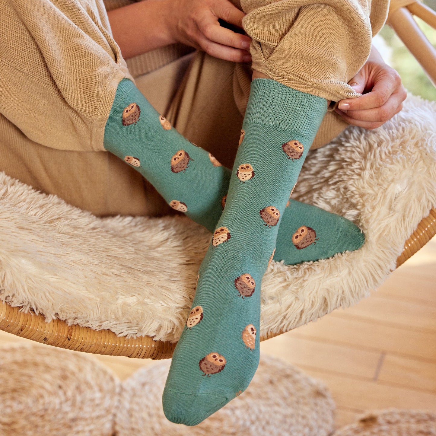 Adult Socks that Protect Owls