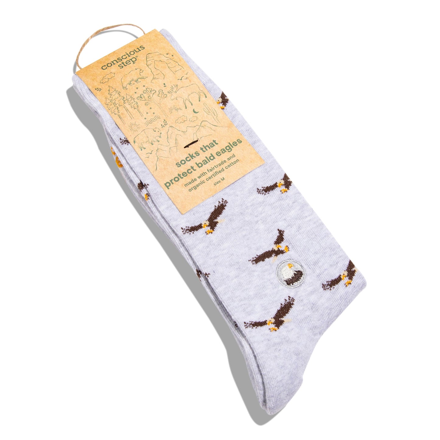 Adult Socks that Protect Bald Eagles