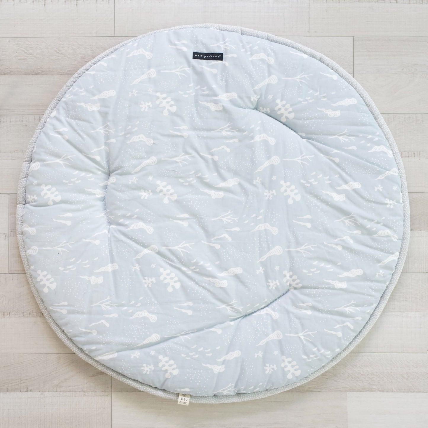 Organic Baby Large Reversible Ocean Playmat