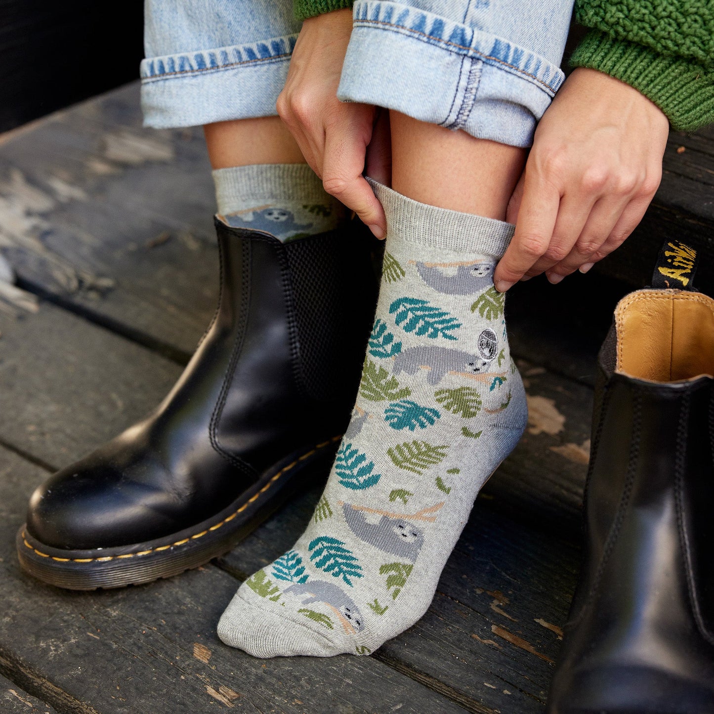 Adult Socks that Protect Sloths