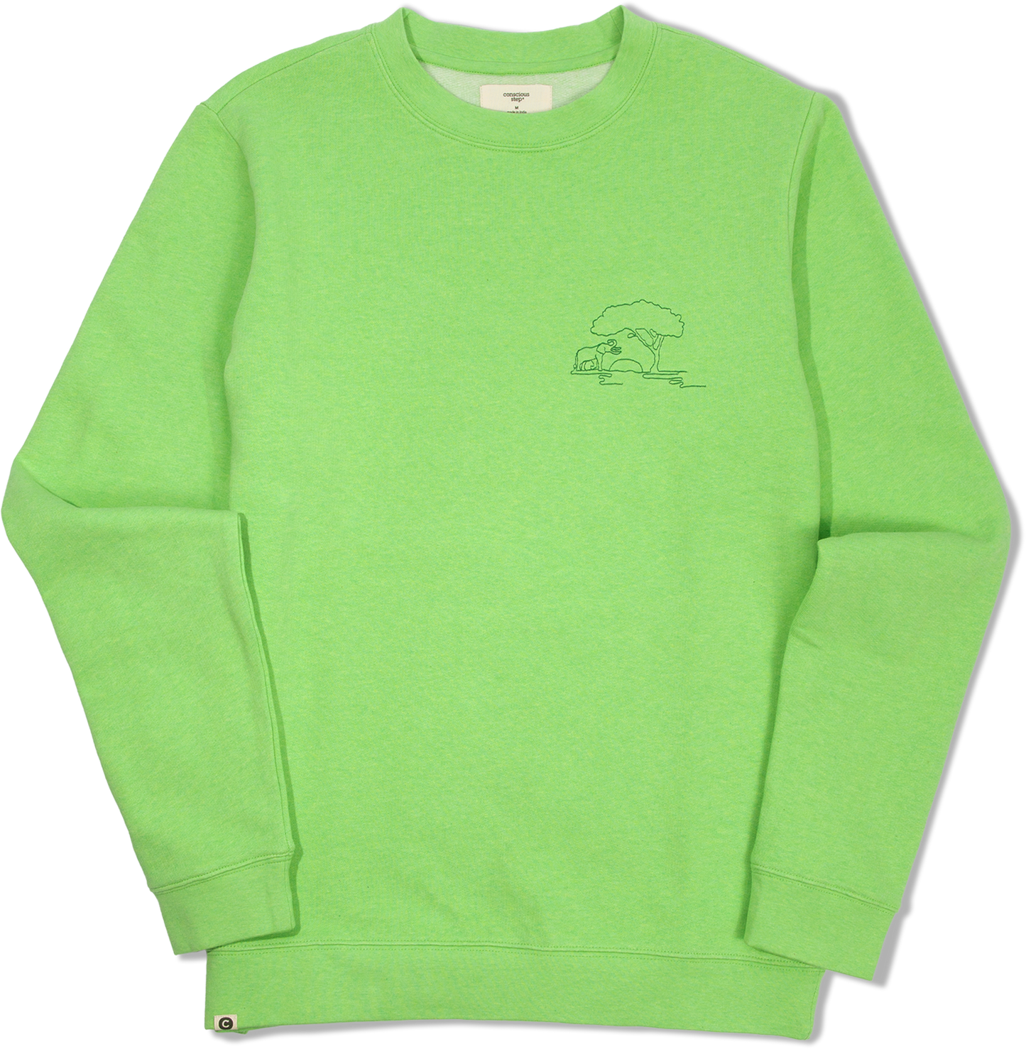 Protect Elephants Adults Crew Sweatshirt