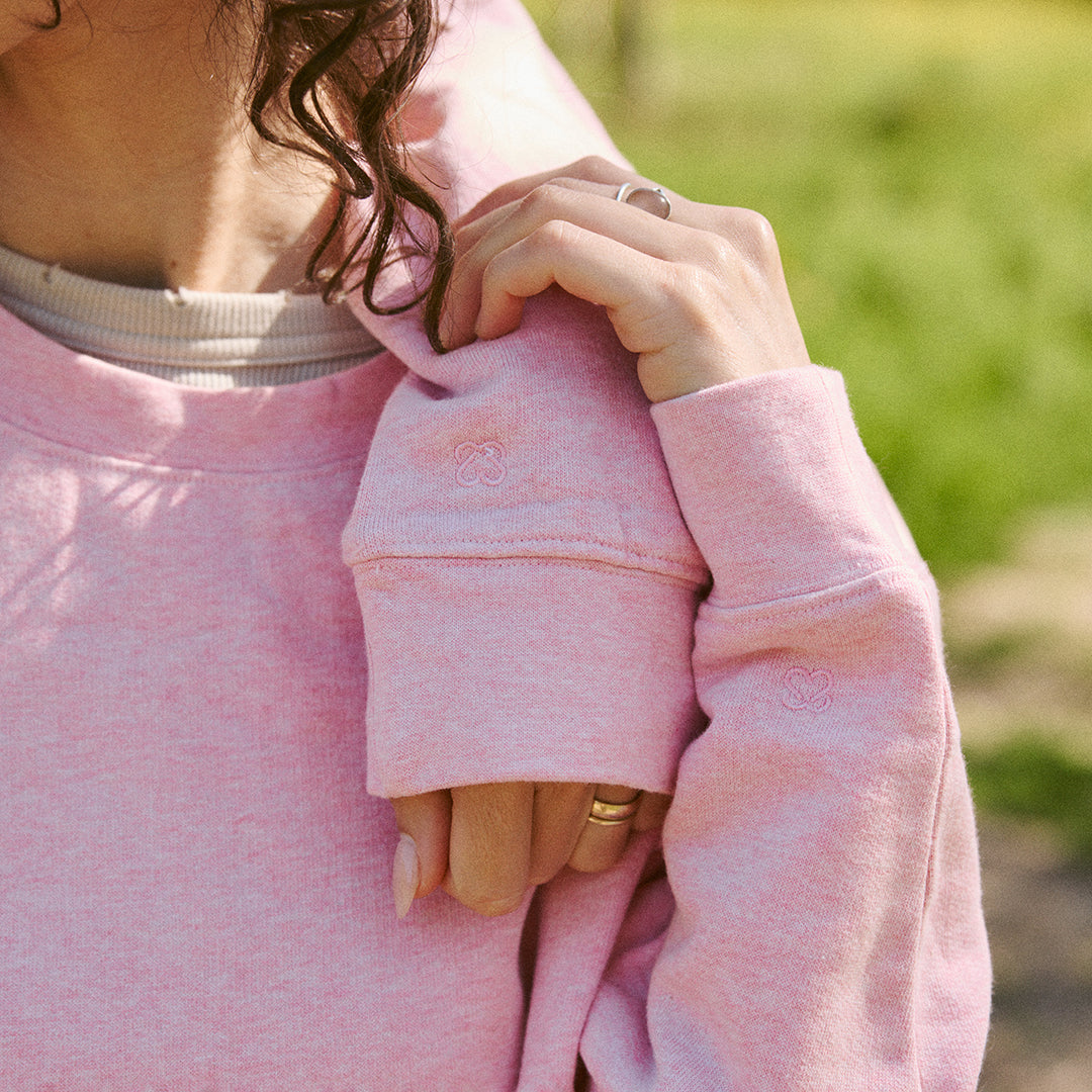 Support Self-Checks Adult Crew Sweatshirt