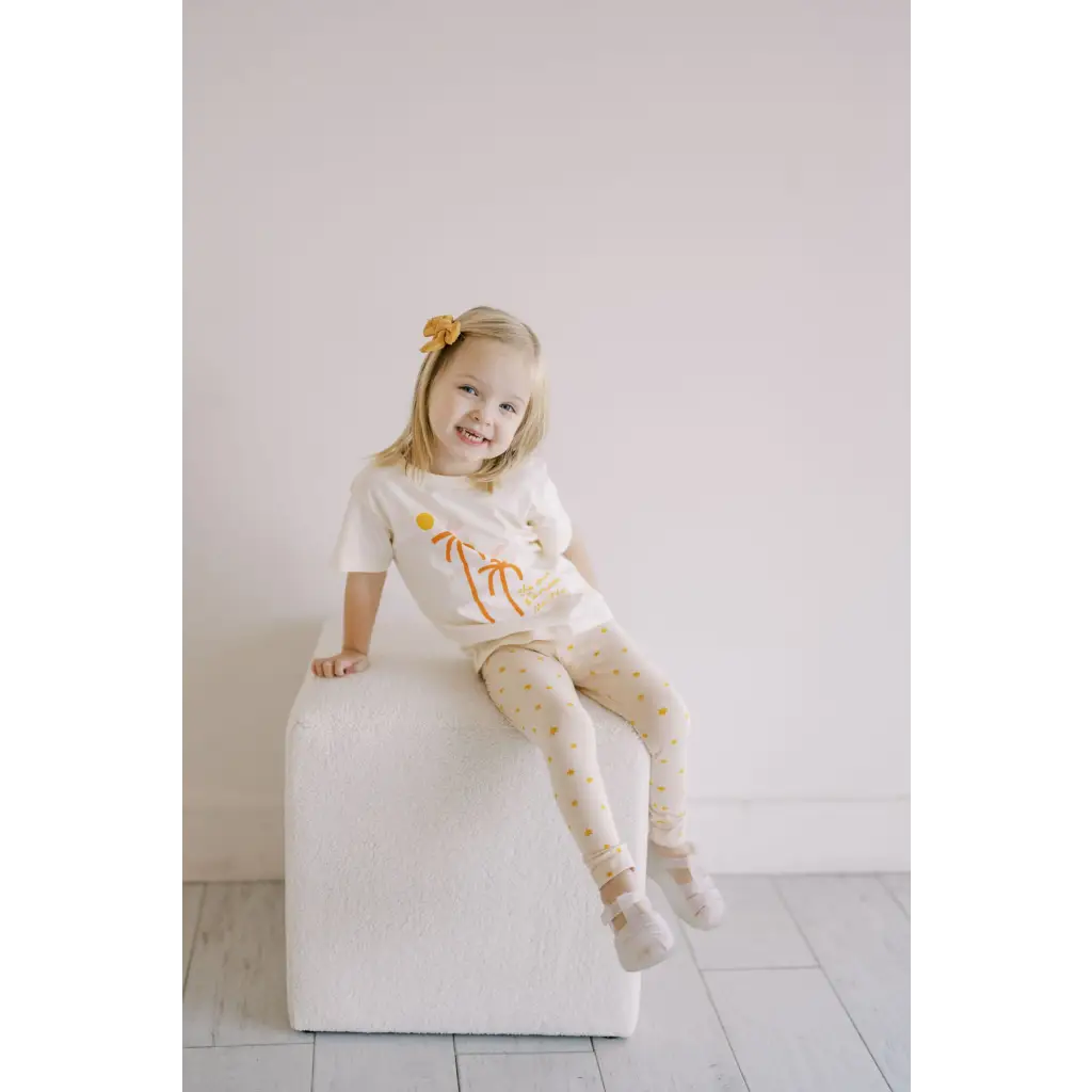 Organic Toddler & Kid Leggings - Shine Bright Star