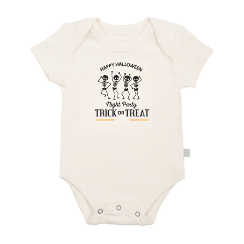 Organic Baby Graphic Bodysuit - Night Party