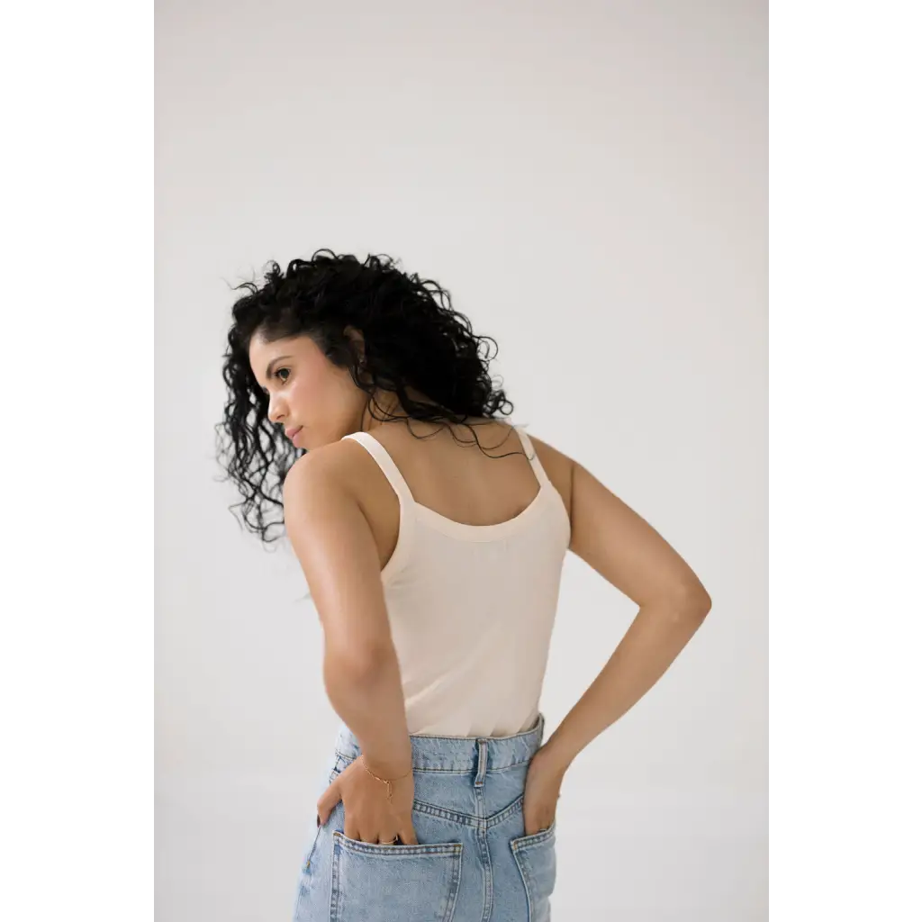 Organic Women's Tank Top - Natural