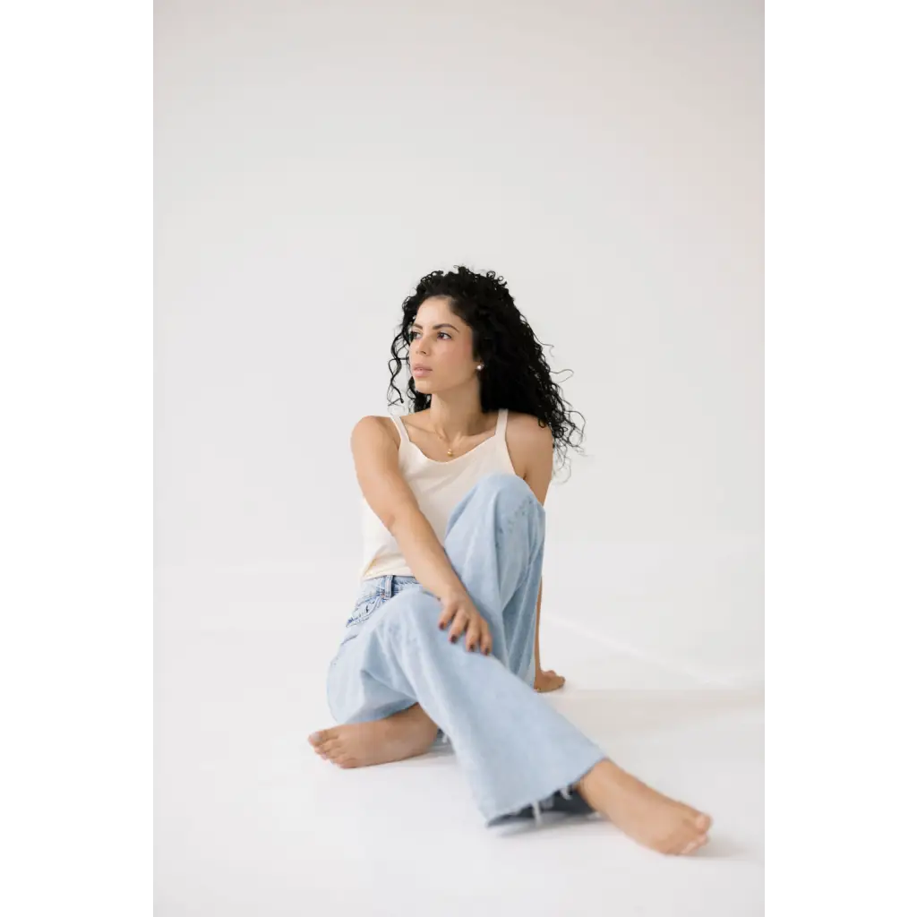 Organic Women's Tank Top - Natural