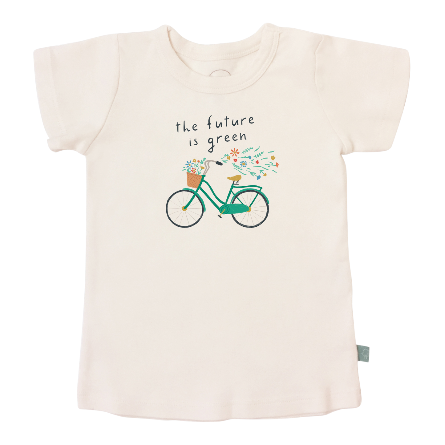 Organic Toddler Graphic Tee - Future is Green