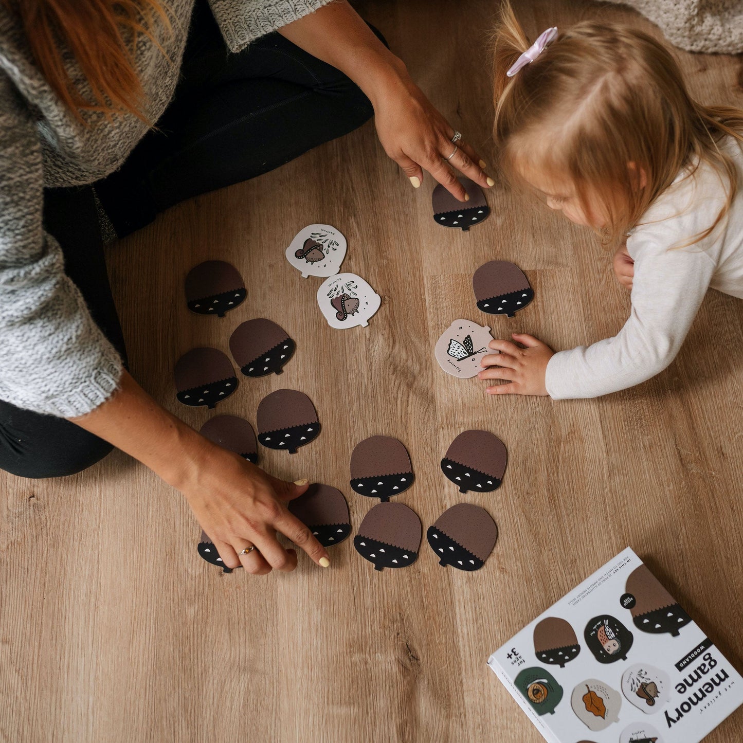 Memory Game for Toddlers - Woodland