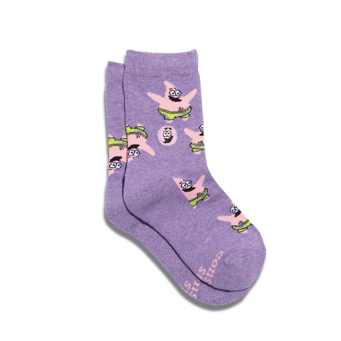 Kids SpongeBob SquarePants Patrick Socks that Protect Oceans