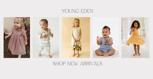 Young Eden Adds Six New Organic Baby & Kid Clothes Designers to Simplify Shopping Sustainable Fashion