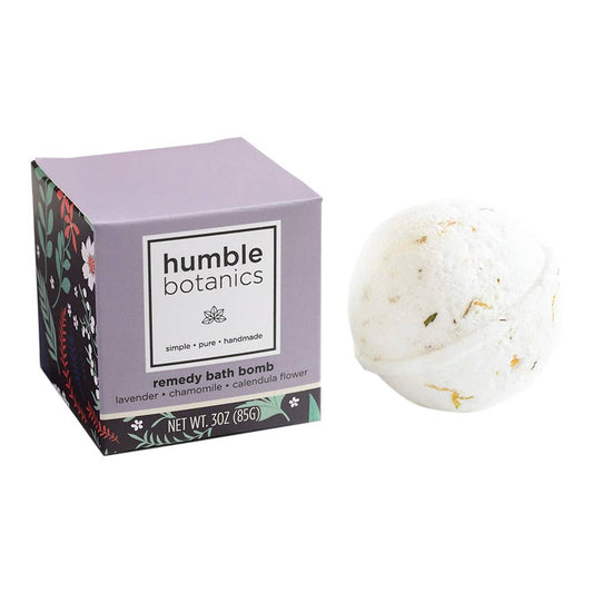 Remedy Bath Bomb – Lavender, Chamomile & Calendula Relaxation