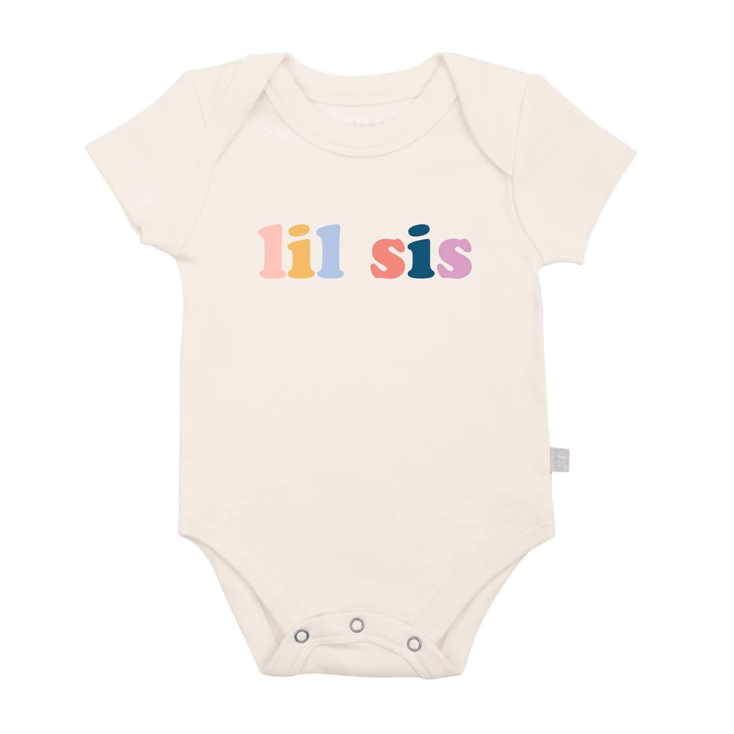 Organic Baby Graphic Bodysuit - Lil Sis