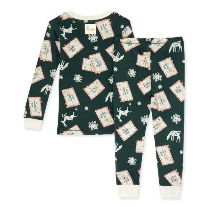 Organic Baby & Toddler & Kid Christmas Pajamas - Letters to Santa