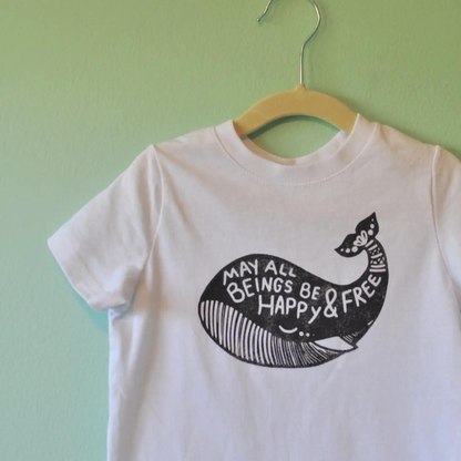 Toddler Graphic Tee Shirt - Mantra Whale
