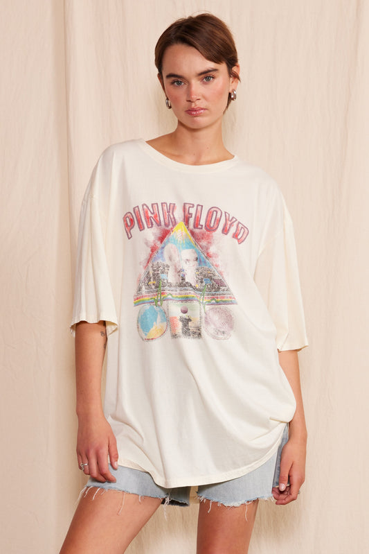 Adults Organic Pink Floyd Division Tee