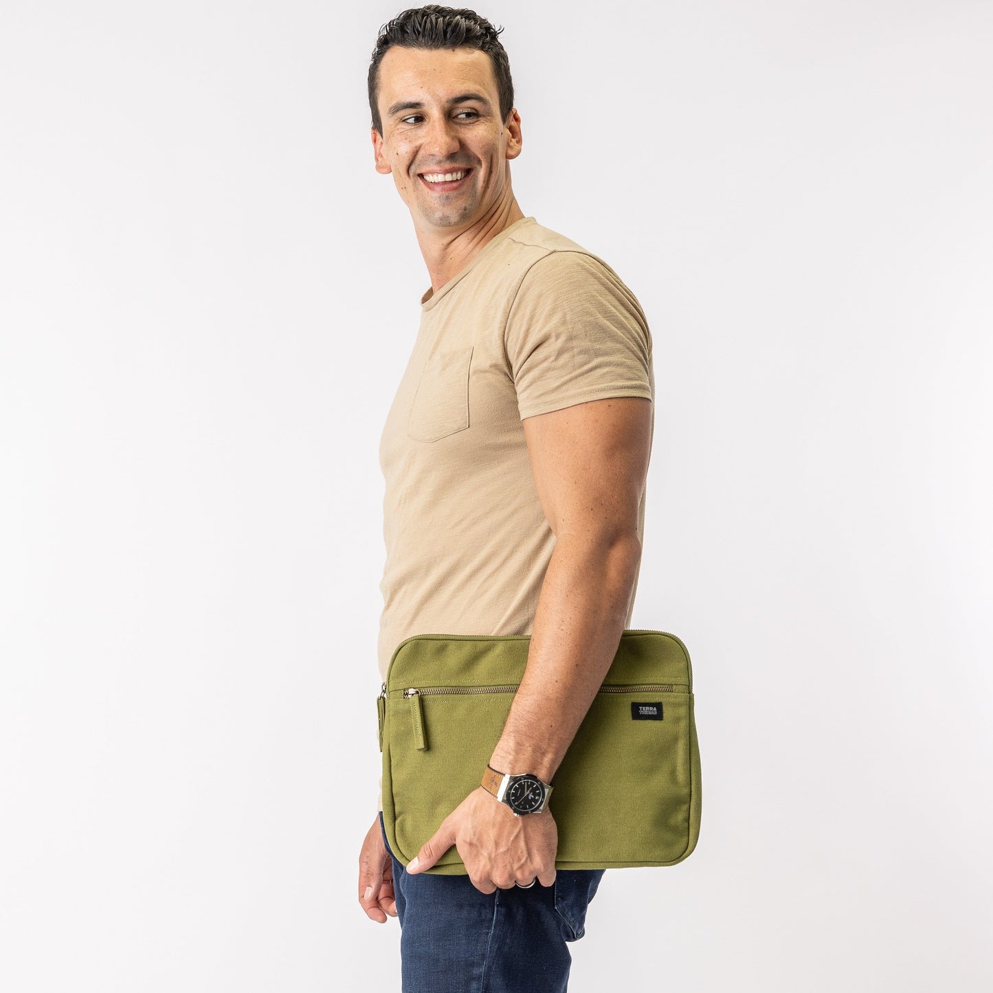 Organic Cotton Erdig Laptop Sleeve