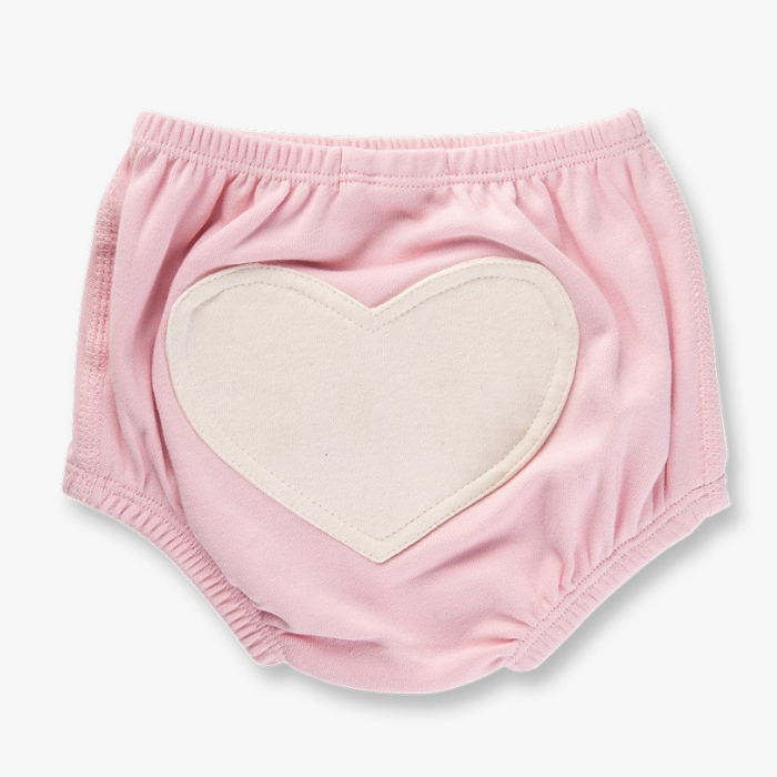 Organic Baby Bloomers - Dusty Pink