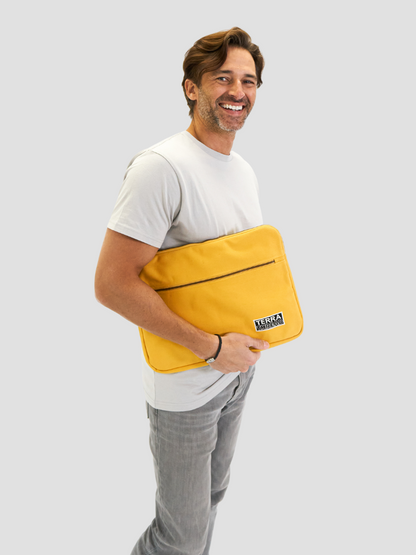 Organic Cotton Erdig Laptop Sleeve (15 Inches)