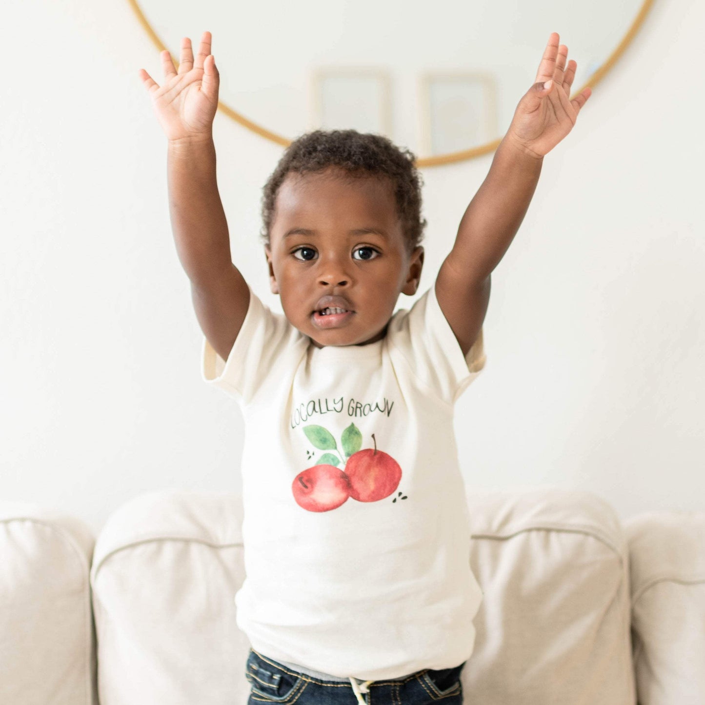 Organic Toddler Graphic Tee - Locally Grown