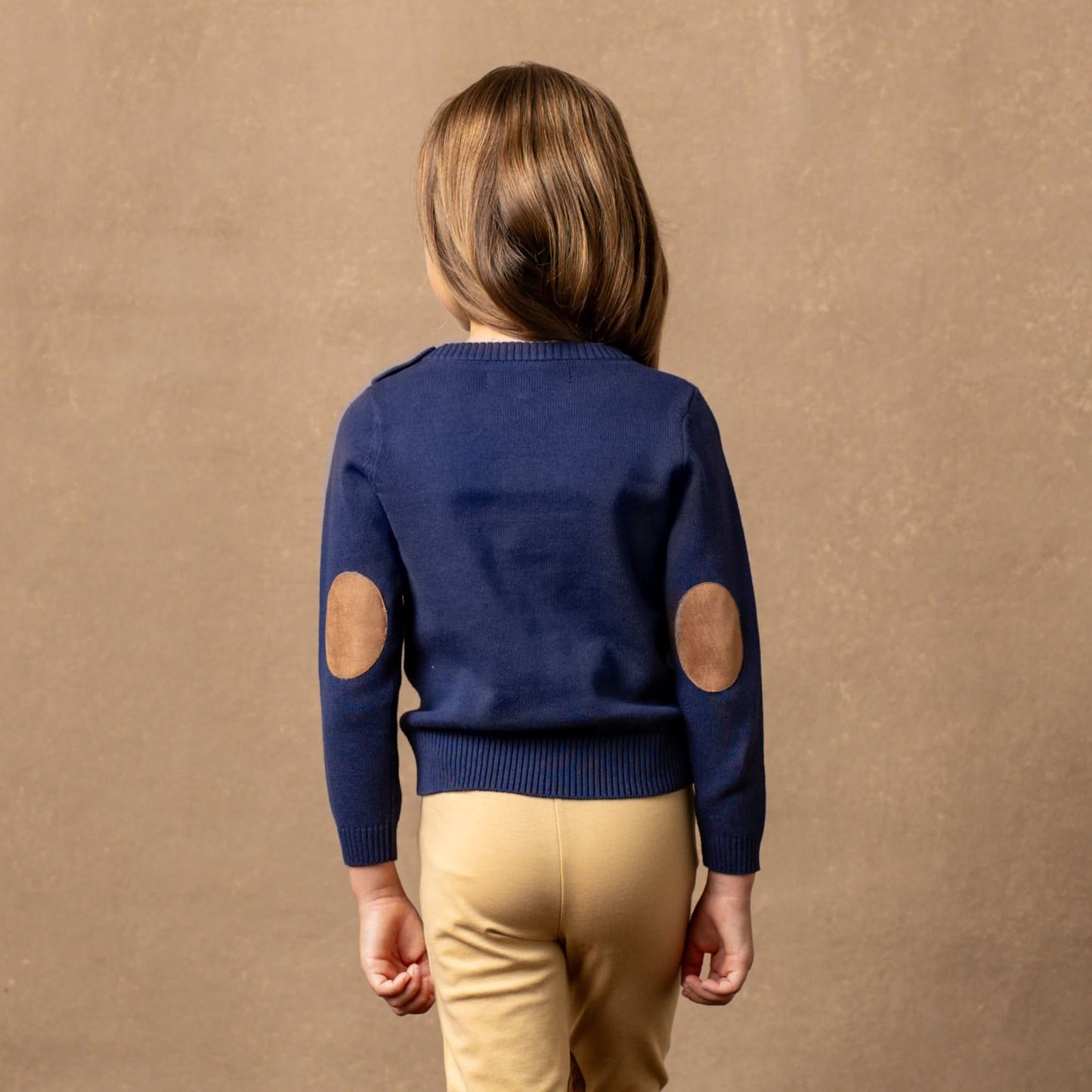 Baby Girl Horse Intarsia Pullover Sweater
