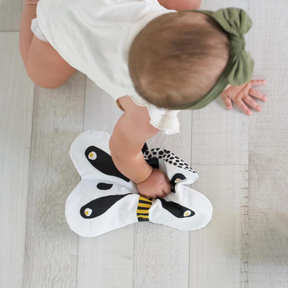 Organic Baby Crinkle Toy - Butterfly