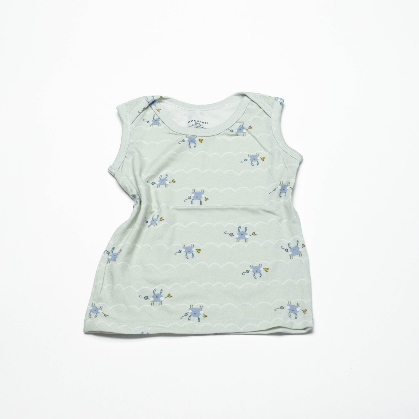 Non-Toxic Organic Toddler Undershirt - Size 2