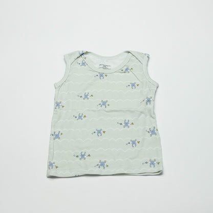 Non-Toxic Organic Toddler Undershirt - Size 2