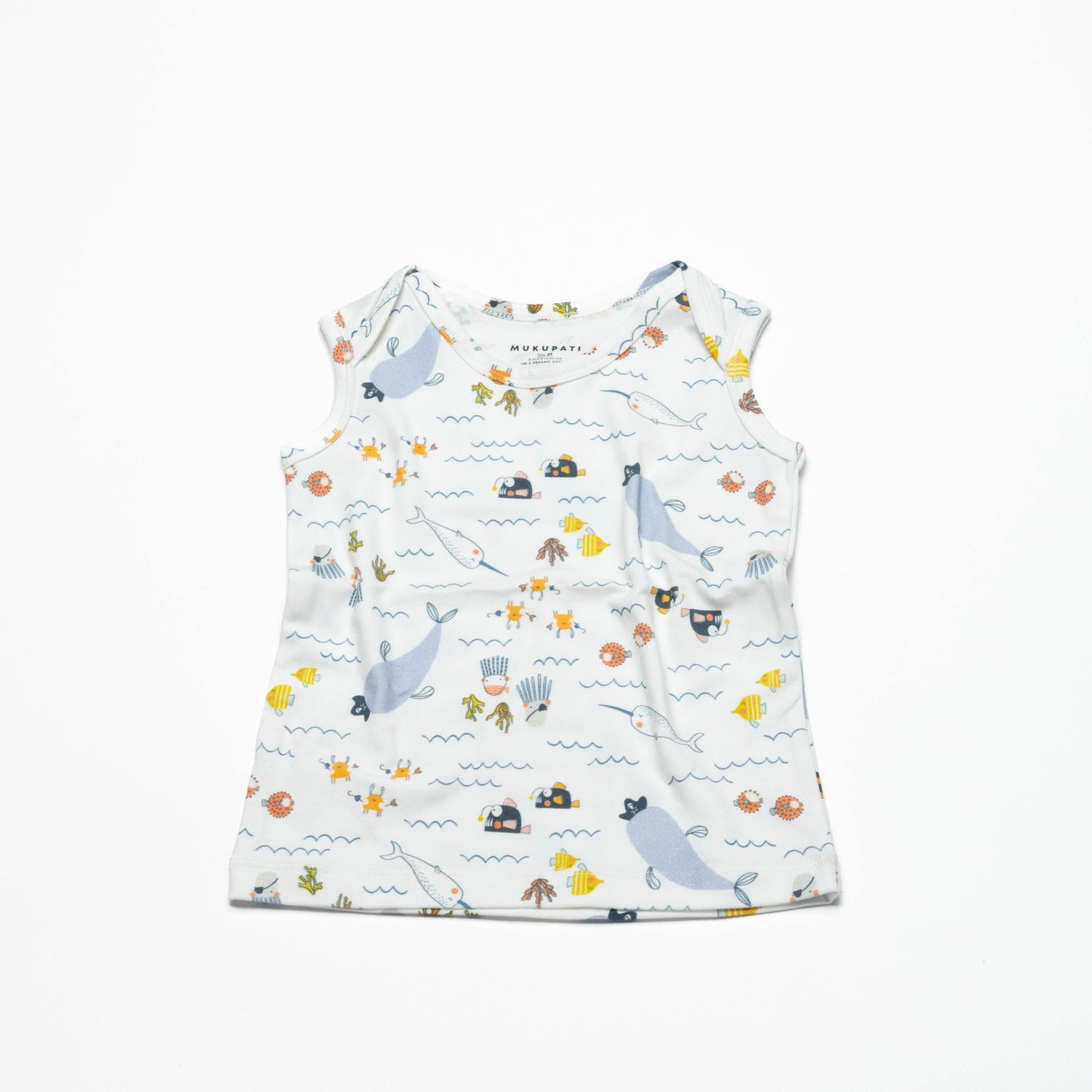 Non-Toxic Organic Toddler Undershirt - Size 2