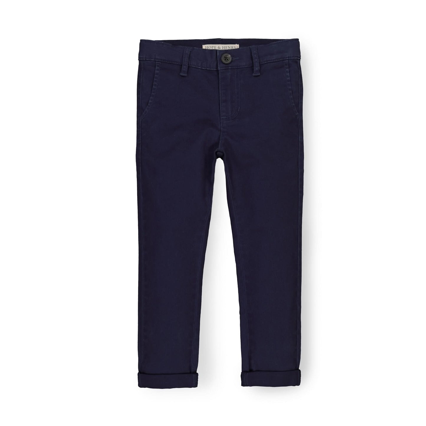 Boys Organic Skinny Stretch Twill Chino