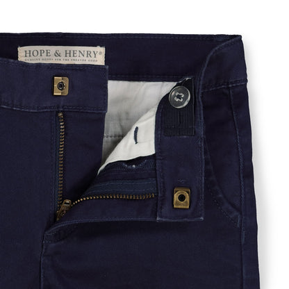 Boys Organic Skinny Stretch Twill Chino