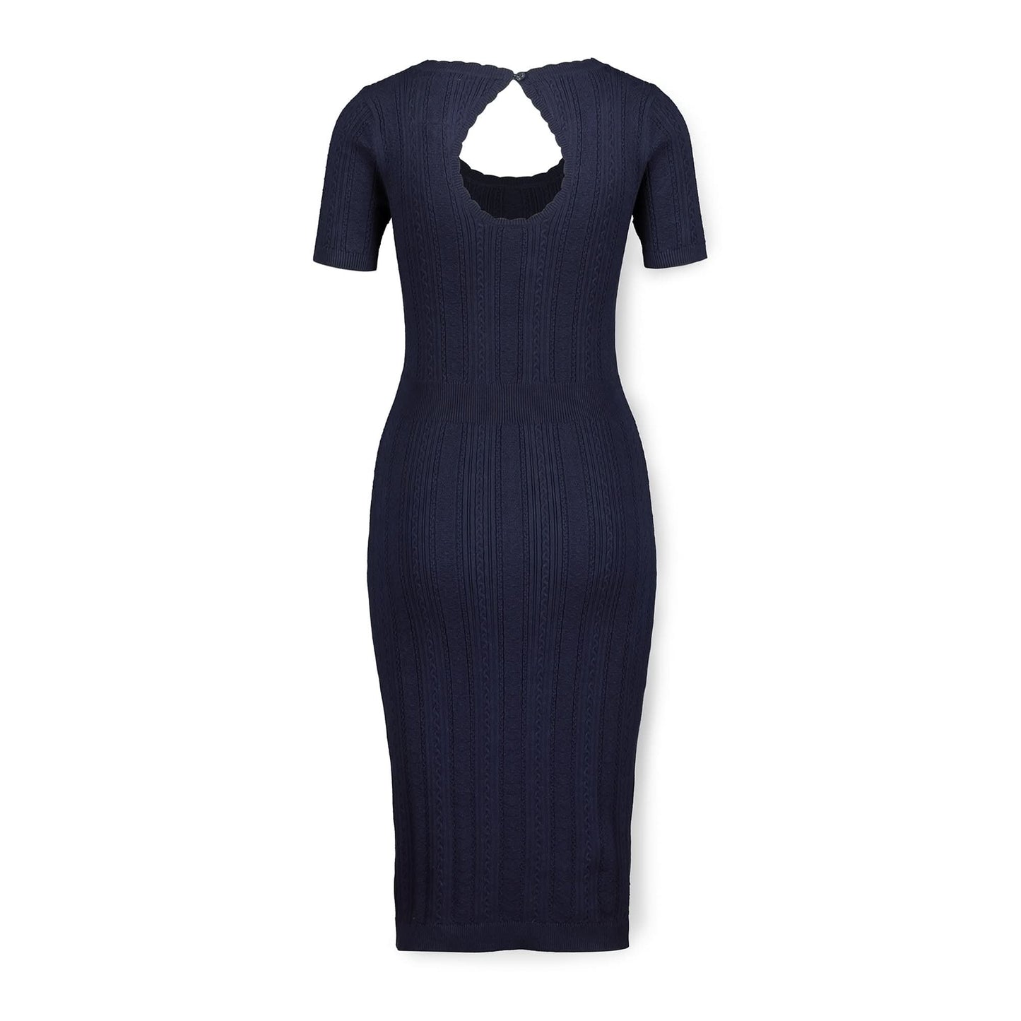 Women's Fitted Cable Sweater Dress