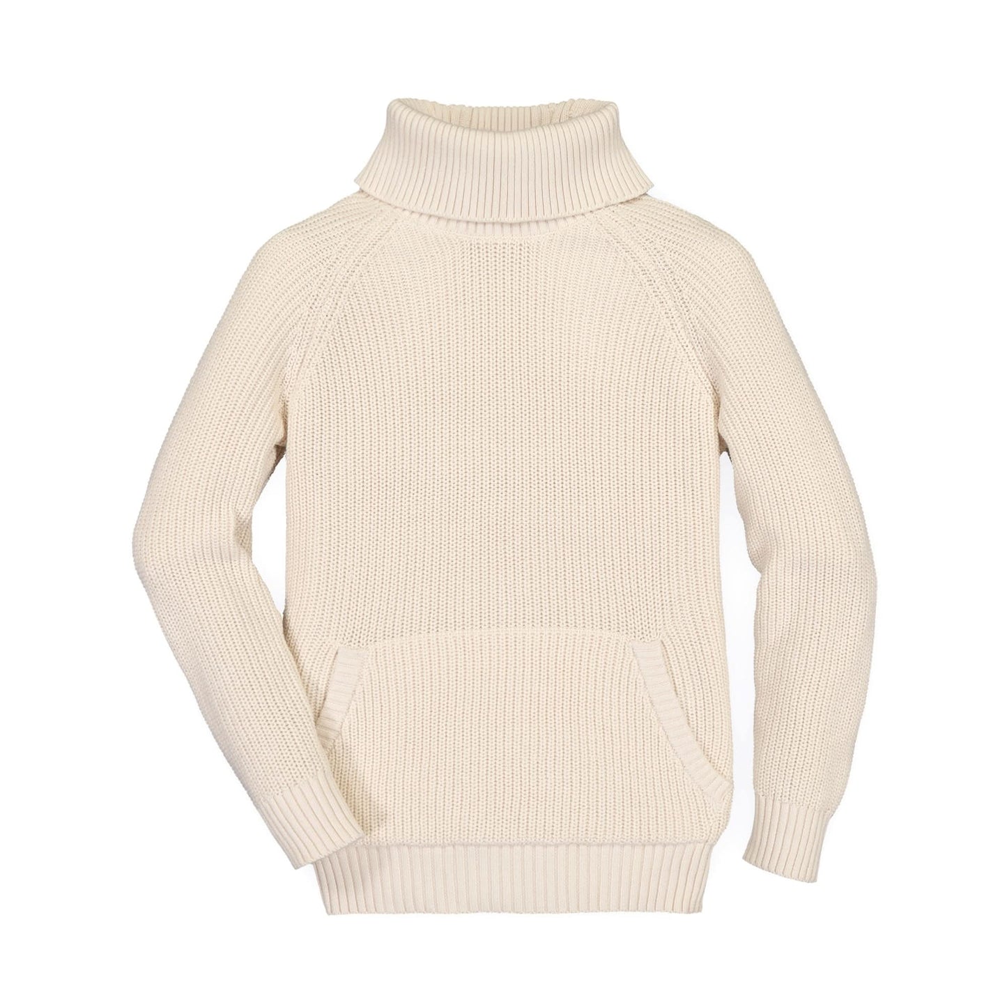 Women's Turtleneck Raglan Kanga Sweater